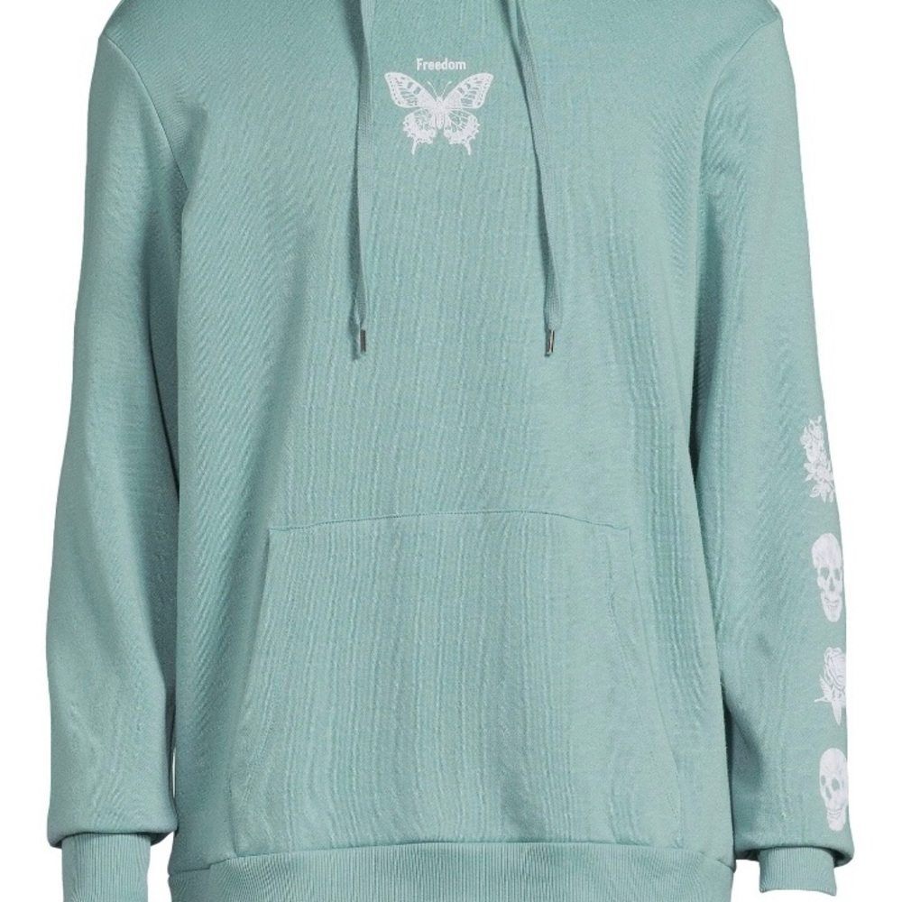 No Boundaries Mens Hoodie